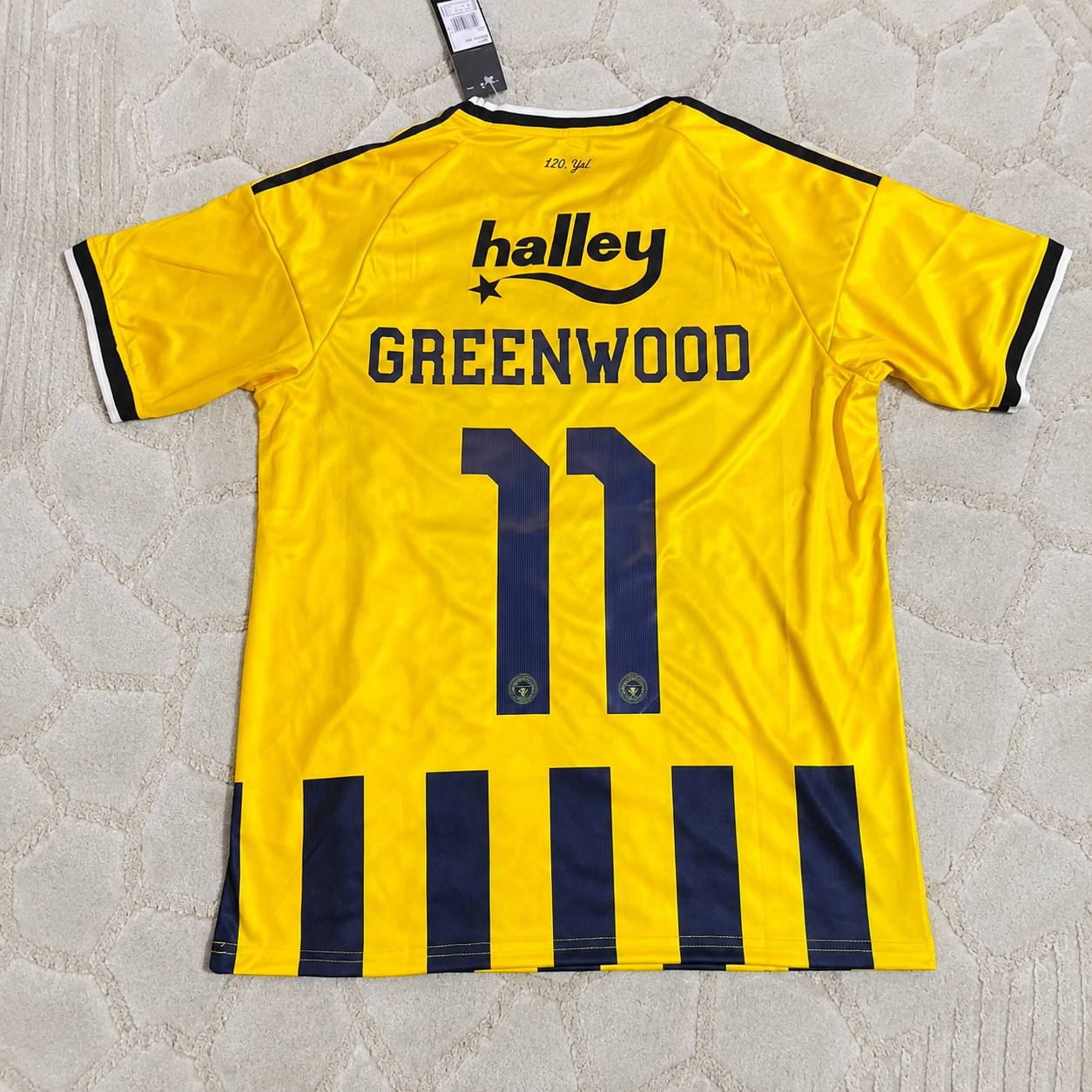 Mason Greenwood #11 Fenerbahçe 2027 New Season Football Jersey Kit