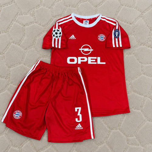 Bixente Lizarazu FC Bayern Munich 2000-2001 Kids Retro Jersey | Kit | Trikot Soccer Shirt