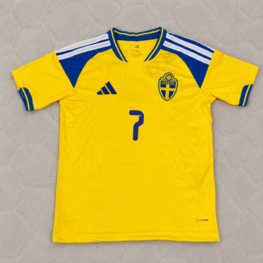 Lucas Bergvall Sweden 2026 World Cup New Season Football Jerseyü