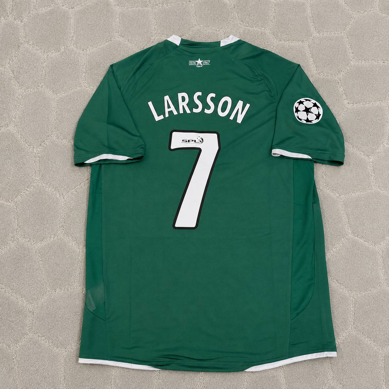 Henrik Larsson #7 Celtic Home Retro Jersey