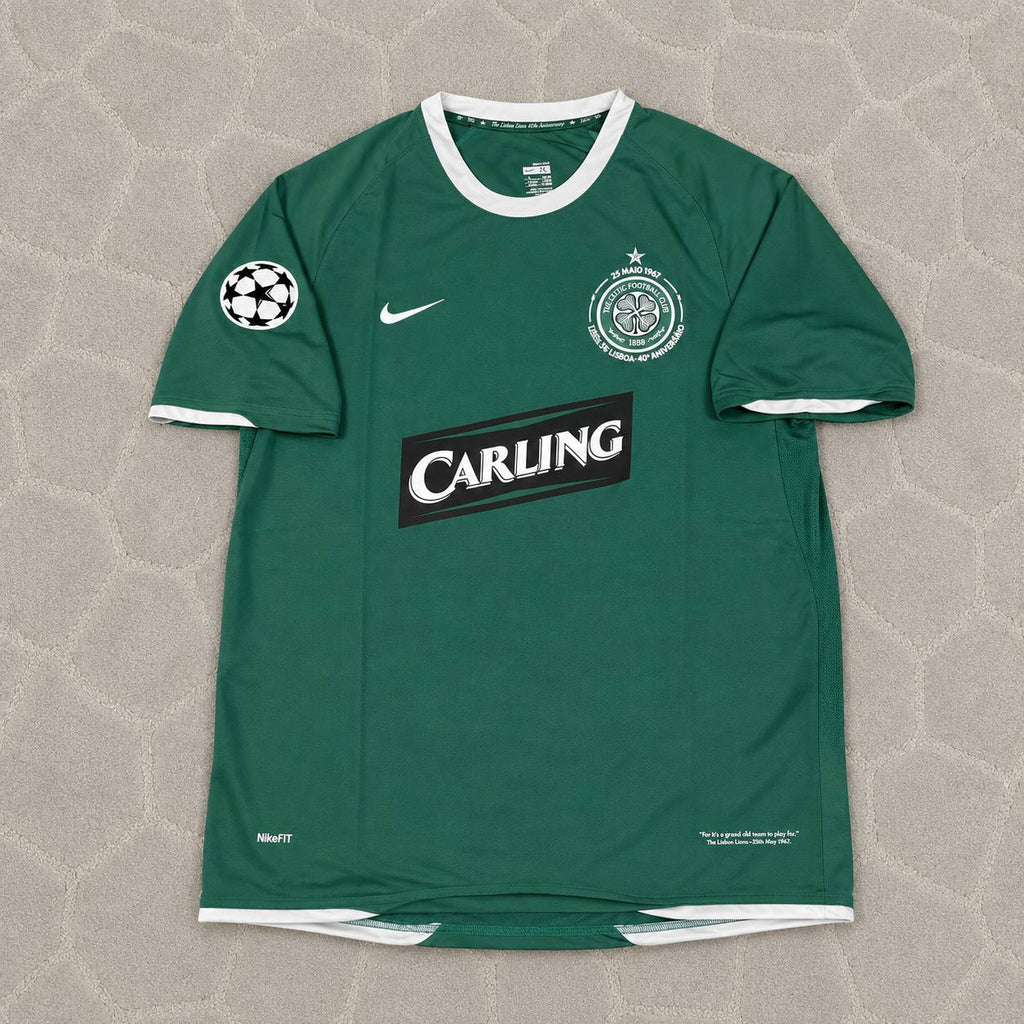 Henrik Larsson #7 Celtic Home Retro Jersey