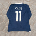 Michael Olise #11 France Long Sleeve Football Shirt - Jersey Kit - Trikot Maillot