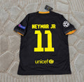 Neymar Jr. #11 Barcelona 2013-2014 Black Retro Football Shirt - Jersey Kit - Trikot Maillot Magliaa