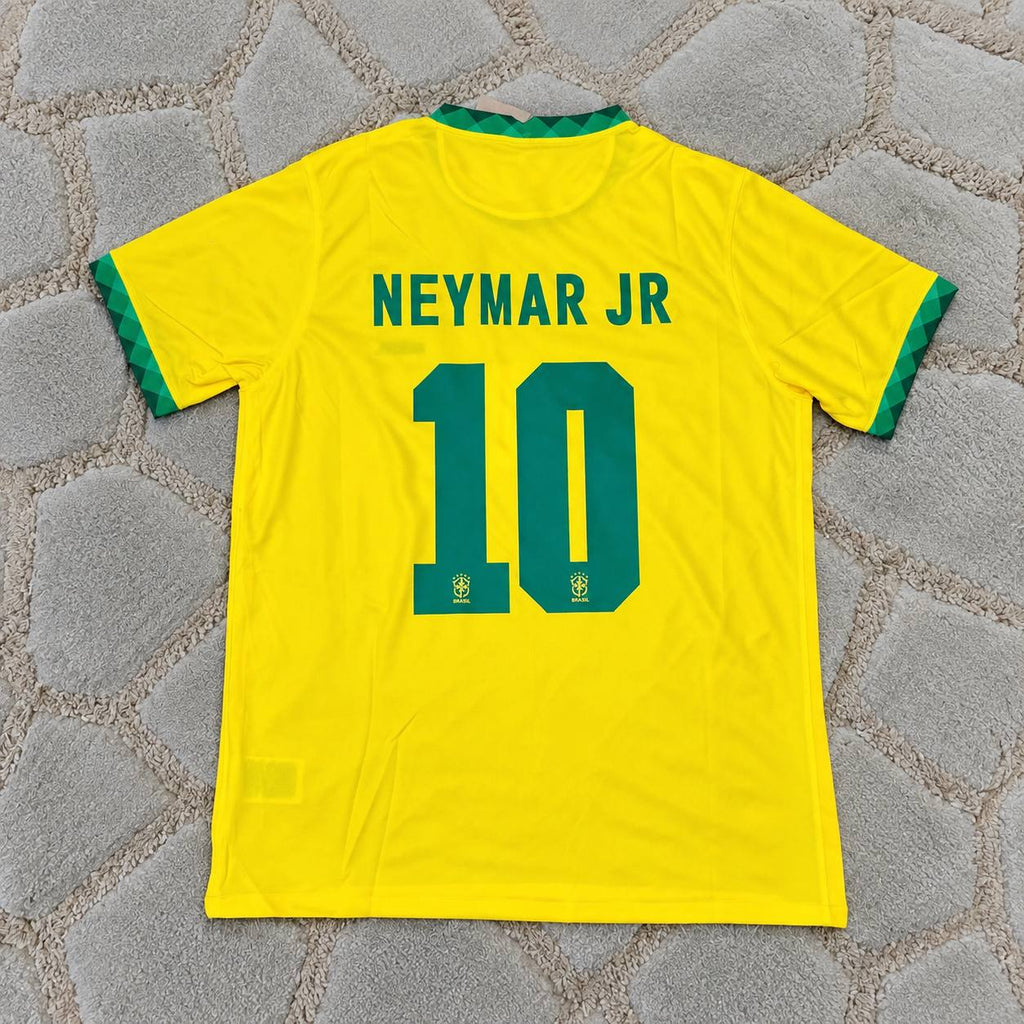 Neymar Jr Brazil 2021 Copa America Home Football Shirt - Jersey Kit - Trikot Maillot