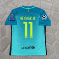 Neymar Jr. #11 Barcelona 2016-2017 Away Retro Football Shirt - Jersey Kit - Trikot Maillot Magliaa Legend