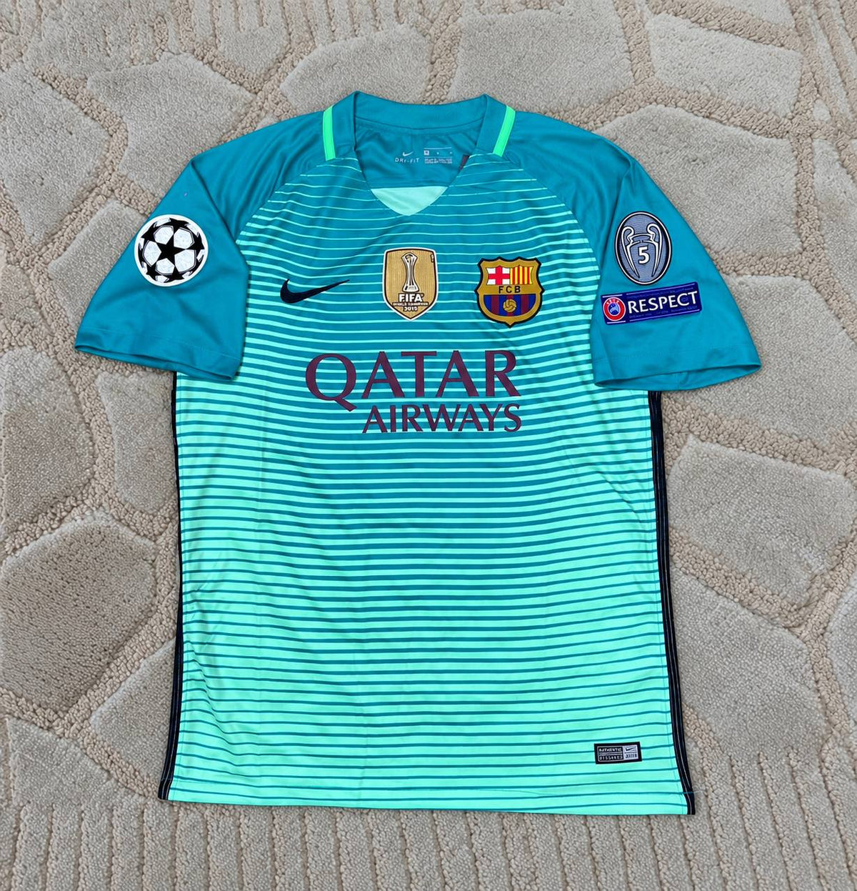 Neymar Jr. #11 Barcelona 2016-2017 Away Retro Football Shirt - Jersey Kit - Trikot Maillot Magliaa Legend