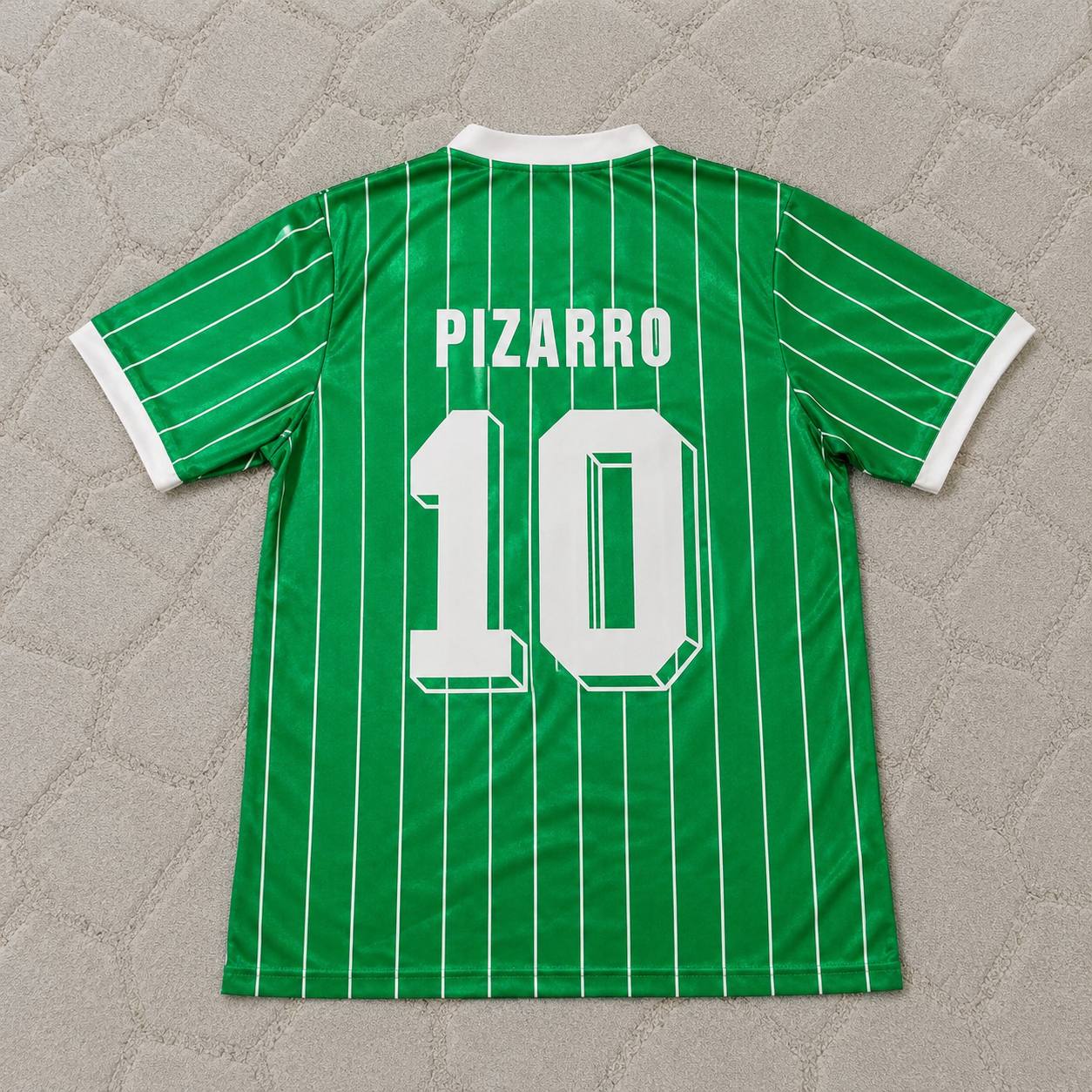 Claudio Pizarro Werder Bremen Commemorative Heim Retro Fußballtrikot