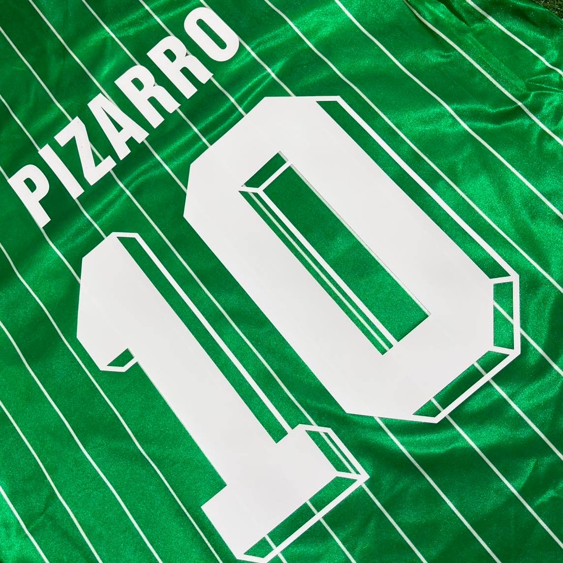 Claudio Pizarro Werder Bremen Commemorative Heim Retro Fußballtrikot