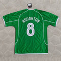 Ray Houghton Ireland Retro Green Football Jersey4