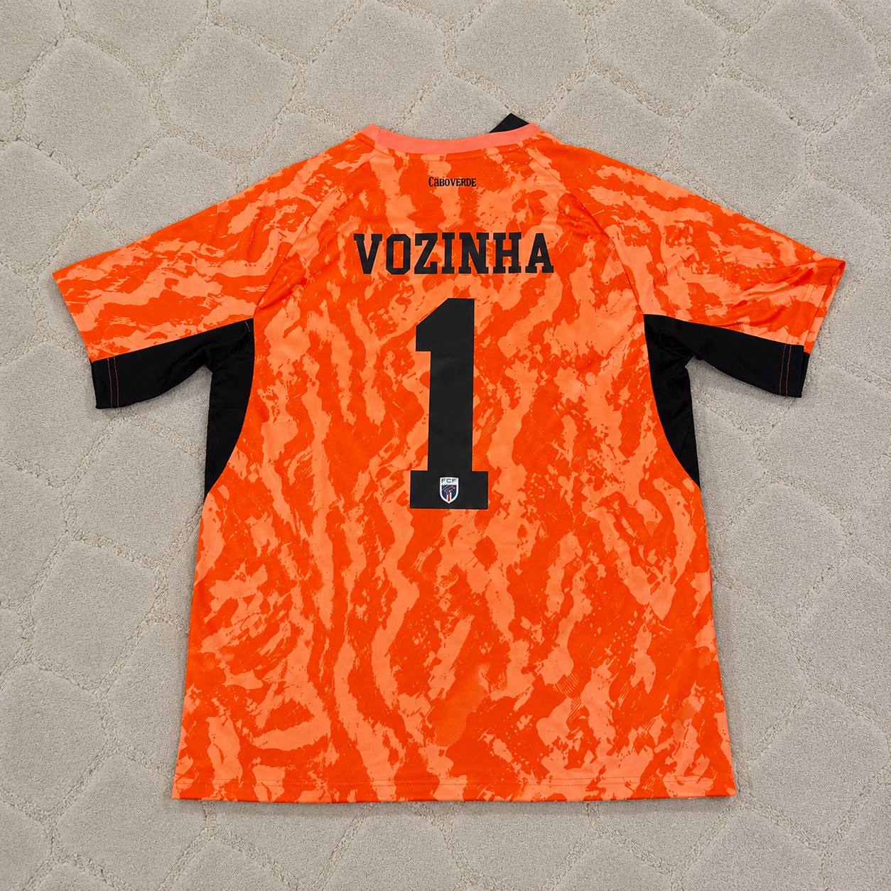 Vozinha Goalkeeper Cape Verde 2026 World Cup Football Jersey Shirt Trikot Maillot