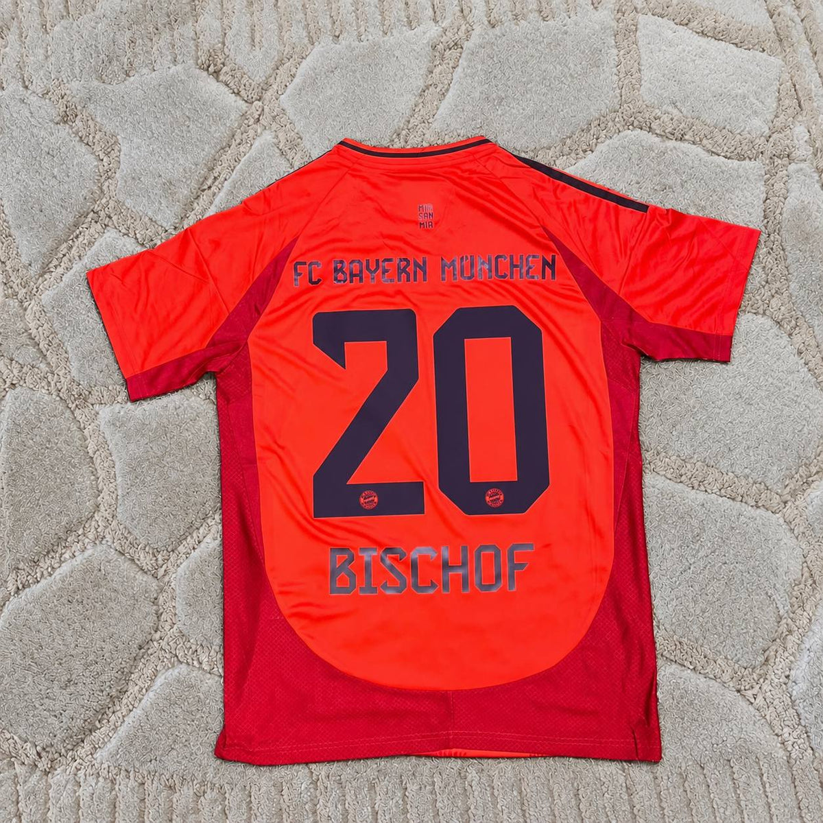 Tom Bischof Bayern München Home New season Jersey Kit Trikot Maillot Soccer Shirt
