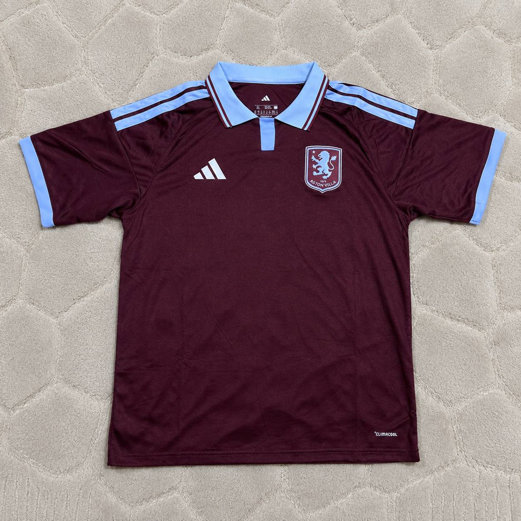 Johan Manzambi #9 Aston Villa 2027 Home Kit New Season Jersey Trikot Maillot