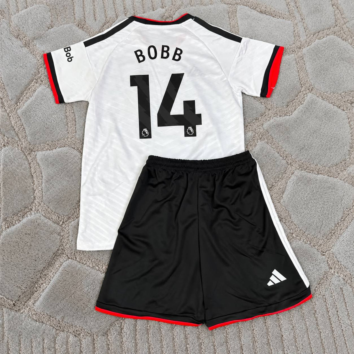 Oscar Bobb Fulham New Season Home Kids 2027 Football Shirt Jersey Kit Trikot Maillot