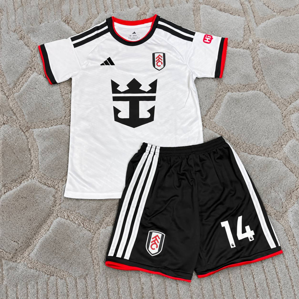 Oscar Bobb Fulham New Season Home Kids 2027 Football Shirt Jersey Kit Trikot Maillot