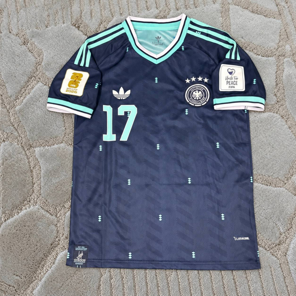 Florian Wirtz #17 Germany New season 2026 World Cup Football Jersey Trikot Maillot