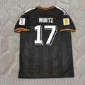 Florian Wirtz #17 Germany New season 2026 World Cup Black Football Jersey Trikot Maillot