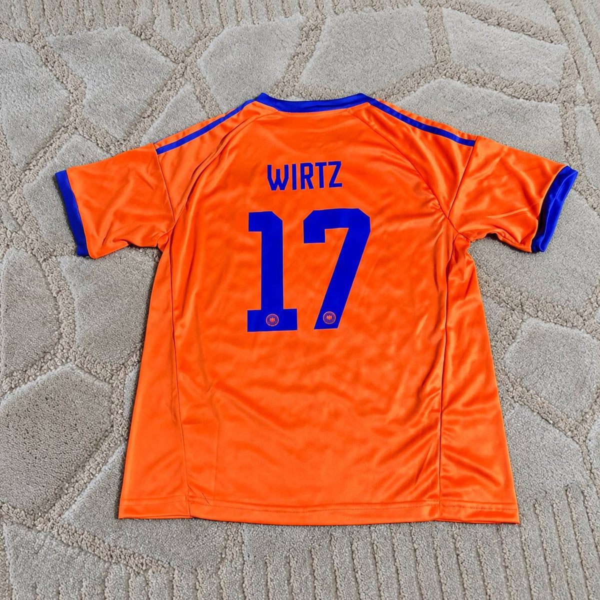 Florian Wirtz #17 Germany New Season 2026 Orange Football Jersey Trikot Maillot