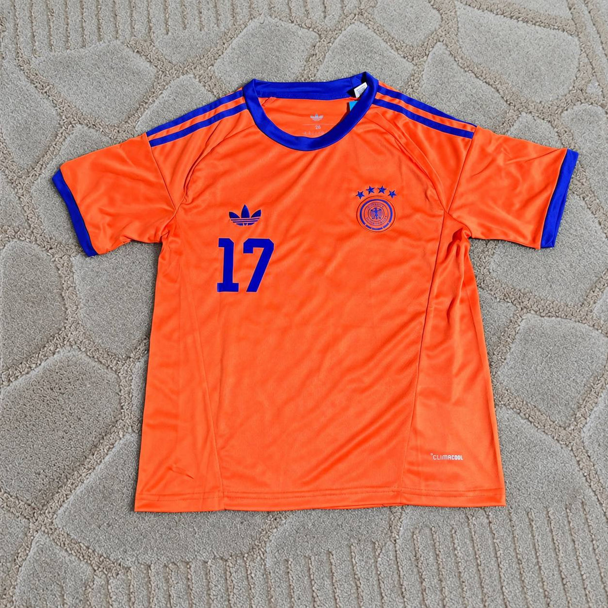 Florian Wirtz #17 Germany 2026 Orange Football Jersey