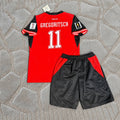 Michael Gregoritsch 11 Austria 2026 World Cup Kids Football Shirt Jersey Kit Trikot Maillot