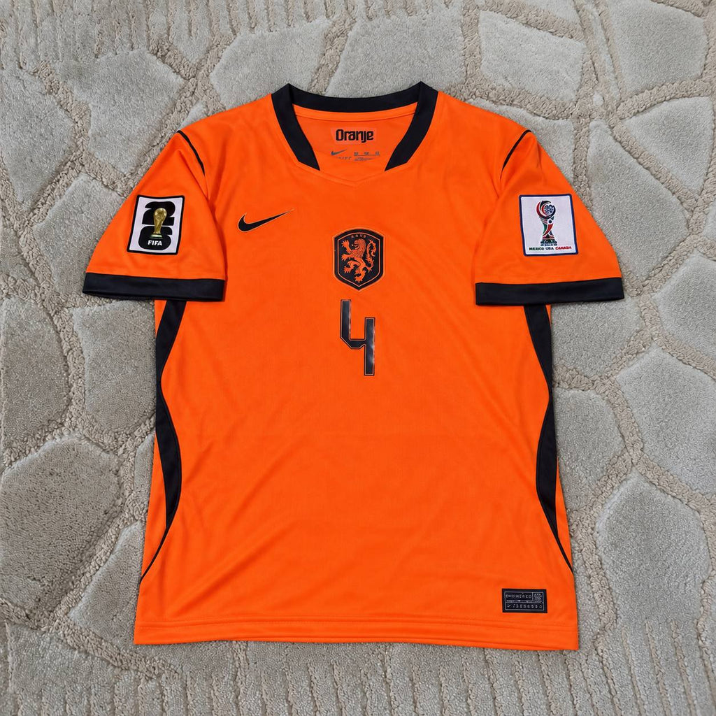 Virgil van Dijk Netherlands New Season 2026 World Cup Football Shirt Jersey Kit Trikot Maillot