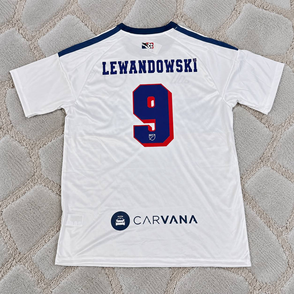 Robert Lewandowski Chicago Fire 2026-2027 White Soccer  Jersey