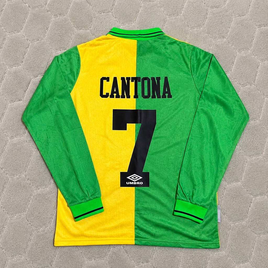 Eric Cantona Manchester United 1992 1994 Retro Retro Football Jersey