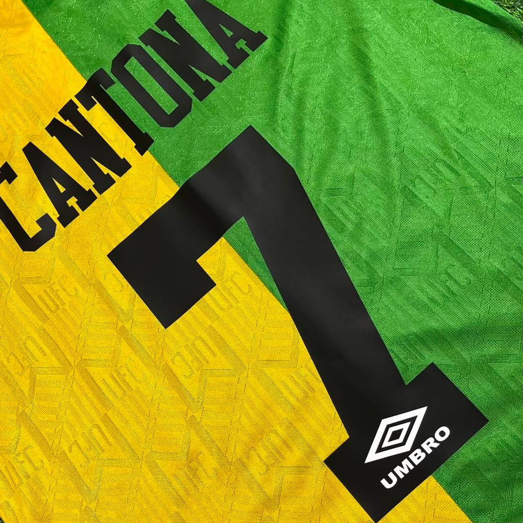Eric Cantona Manchester United 1992 1994 Retro Retro Football Jersey
