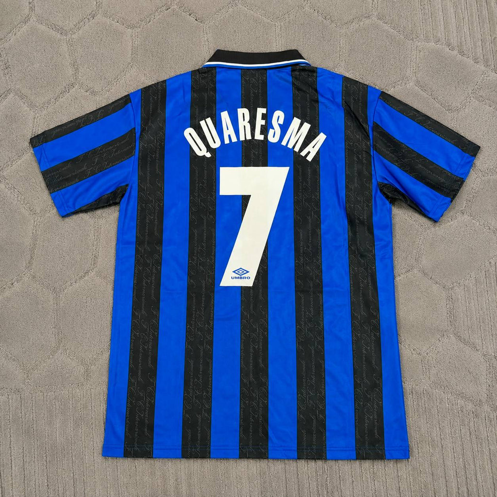 Ricardo Quaresma Inter Home Retro Football Jersey
