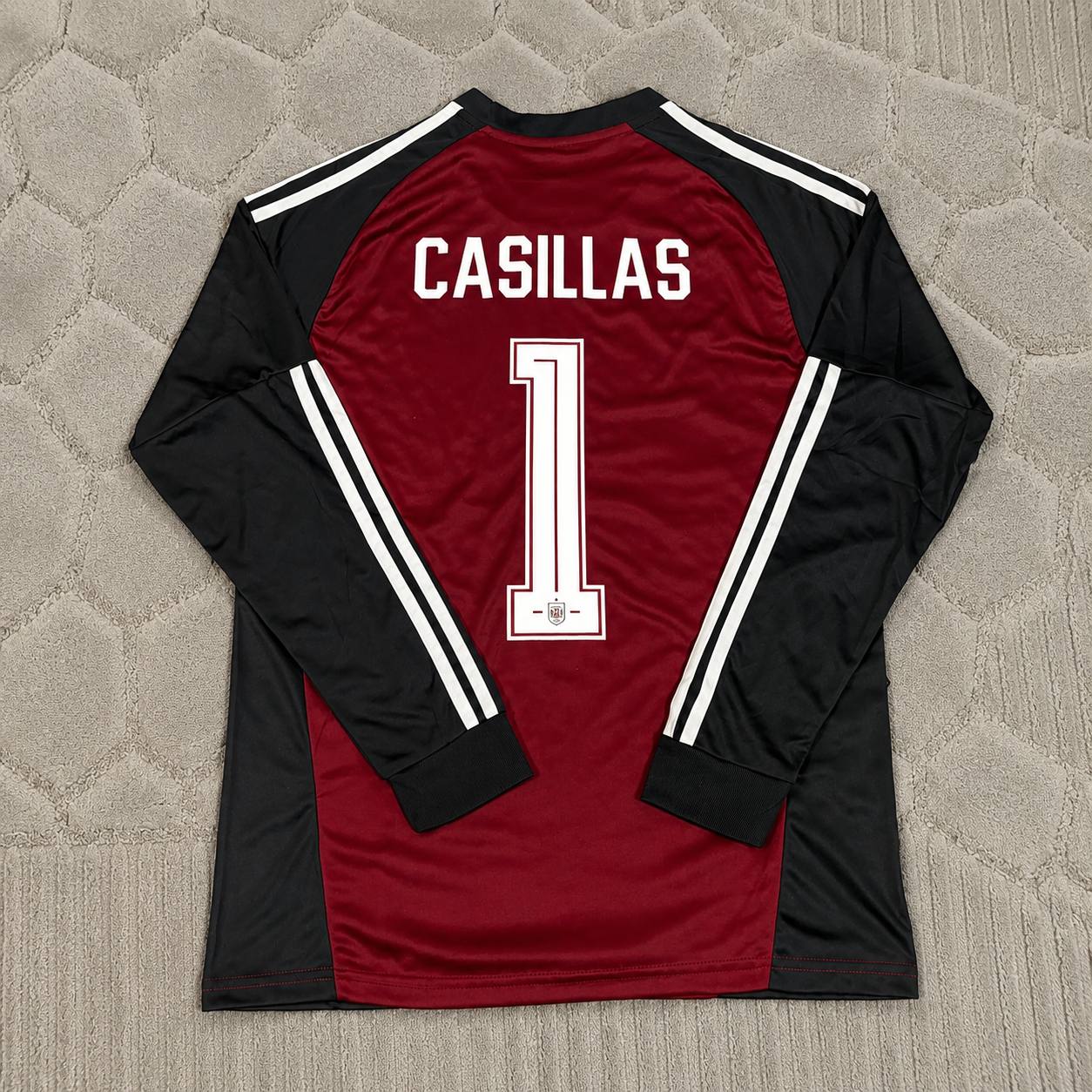 Iker Casillas Spain Final Retro Goalkeeper Jersey Trikot Camiseta Maillot Soccer Soccer Shirt