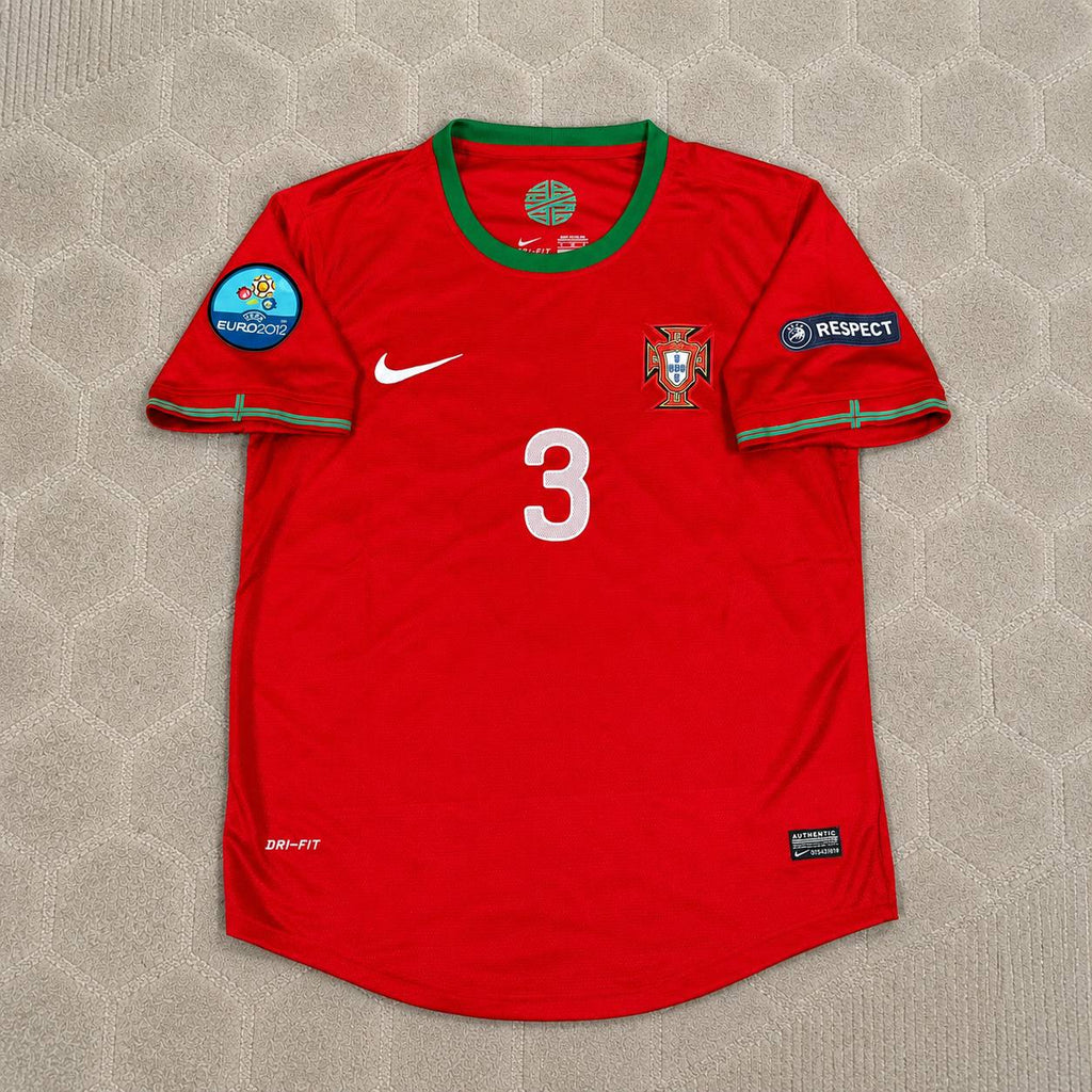 Pepe Portugal Euro 2012 Red Retro Football Jersey Kit