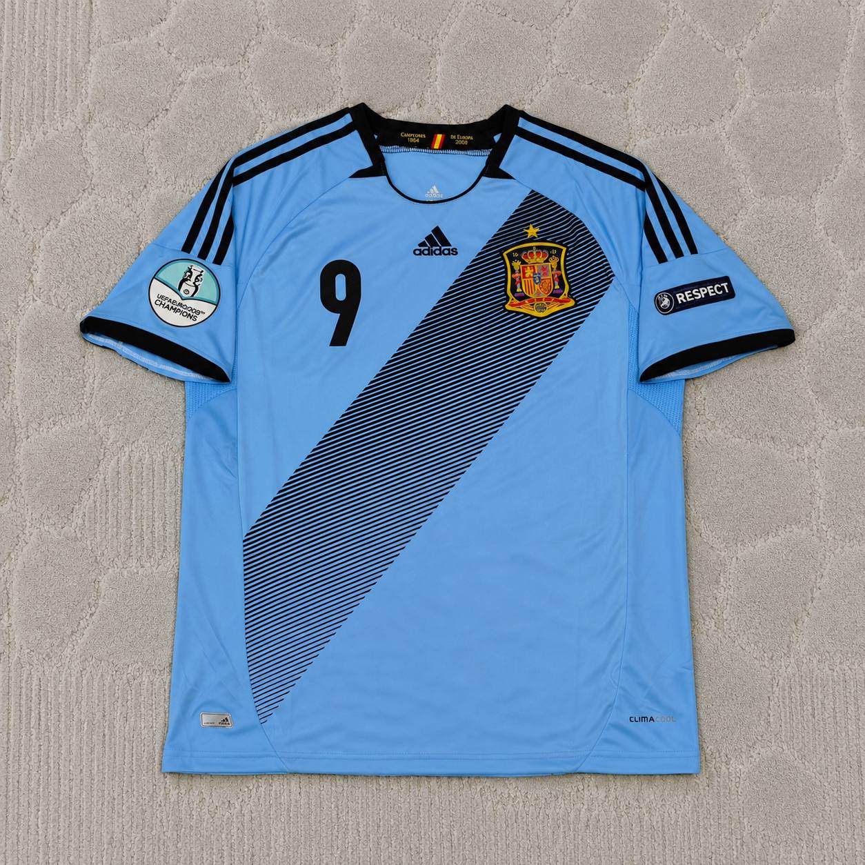 Fernando Torres Spain EURO 2012 Final Retro Football Jersey Kit