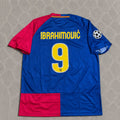 Zlatan Ibrahimovic 9 – Barcelona 2009 Final Retro Kit Jersey – | Trikot | Maillot