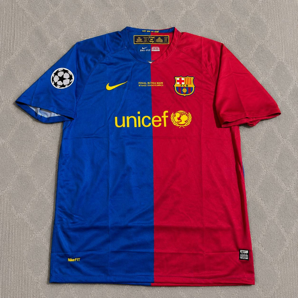 Zlatan Ibrahimovic 9 – Barcelona 2009 Final Retro Kit Jersey – | Trikot | Maillot