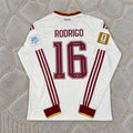 Rodri #16 Spain 2026 Away Long Sleeve Jersey Trikot Maillot