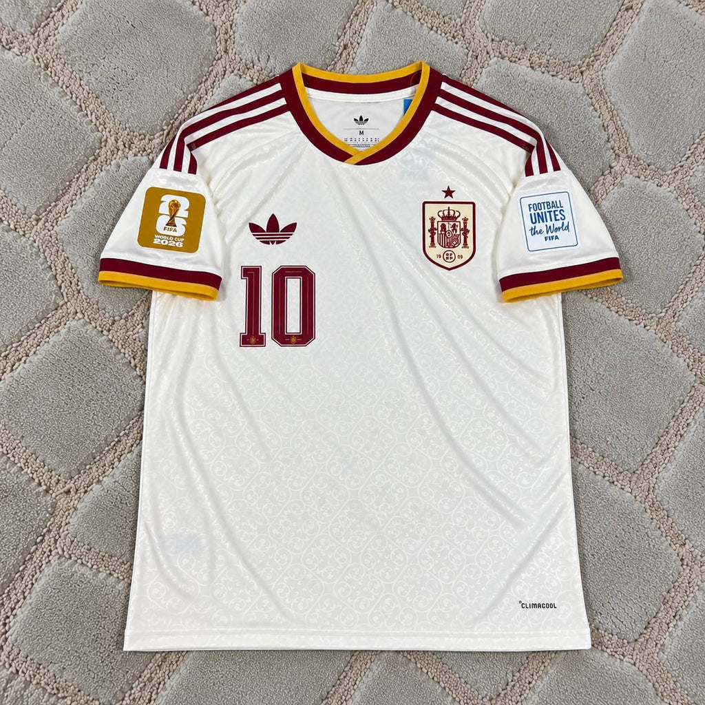 Dani Olmo #10 Spain 2026 Away Jersey Trikot