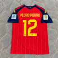 Pedro Porro #12 Spain 2026 Home Football Jersey