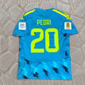 Pedri #20 Spain 2026 Blue Special Football Jersey