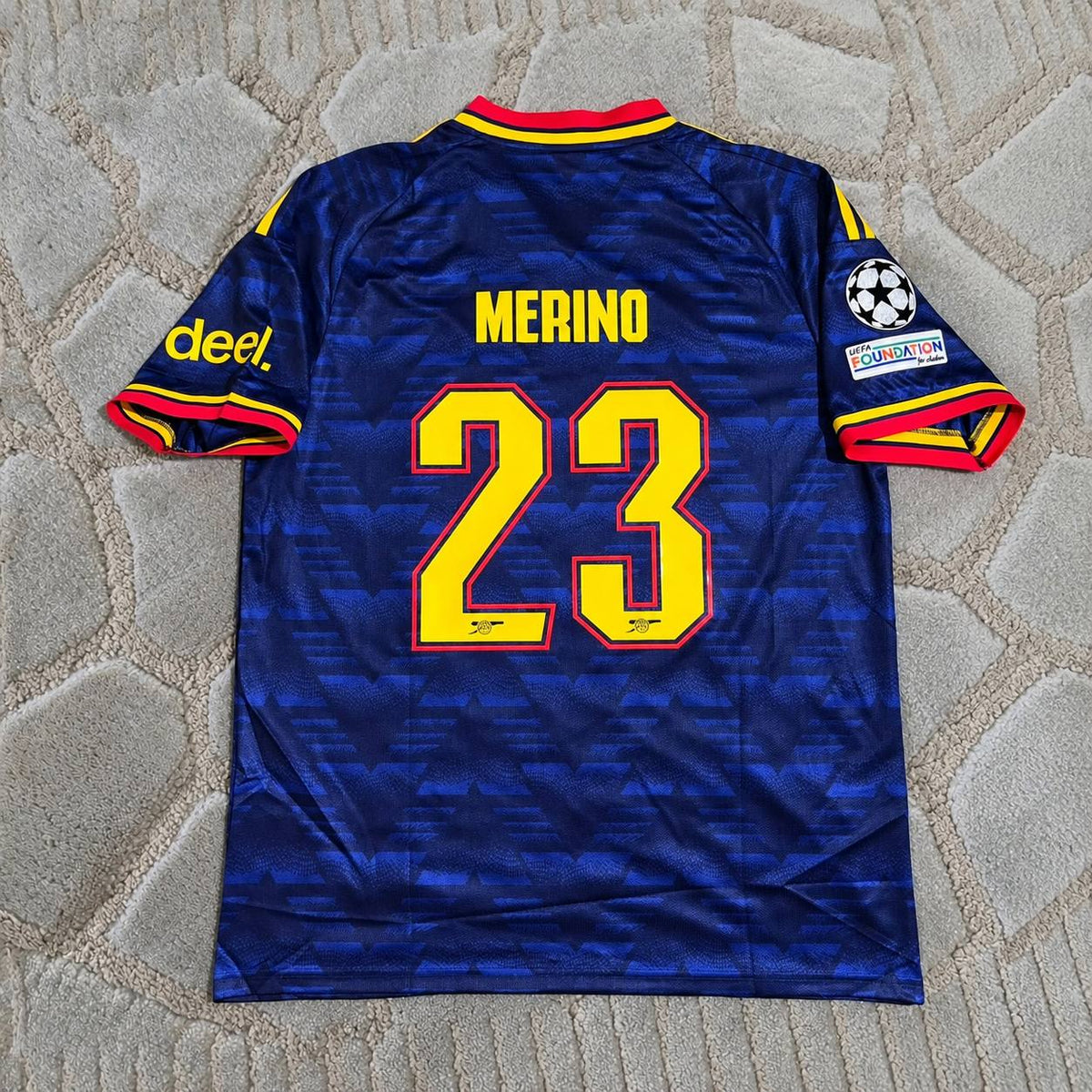 Mikel Merino Arsenal Away  2027  Football Jersey  Soccer Trikot