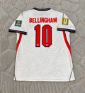 Jude Bellingham #10 England 2026 Home White Football Jersey