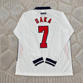 Bukayo Saka England Long Sleeve Football Jersey