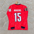 Morgan Rogers England 2026 Away Red Long Sleeve Football Jersey