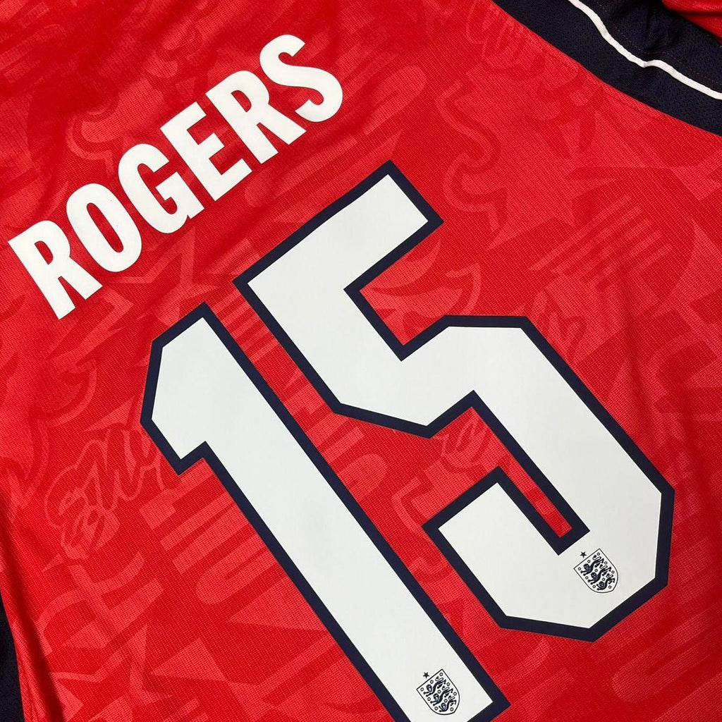 Morgan Rogers England 2026 Away Red Long Sleeve Football Jersey
