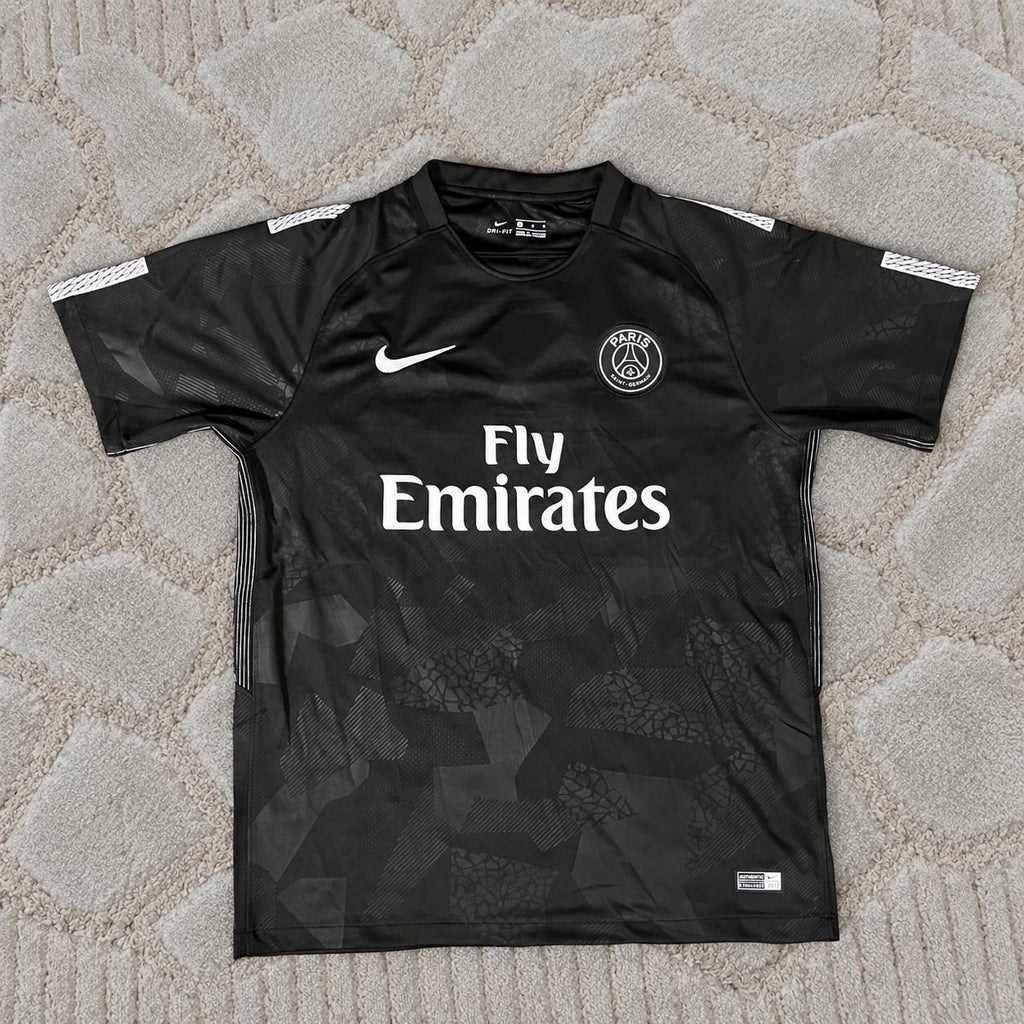 neymar jr psg 2017 2018 black retro jersey trikot