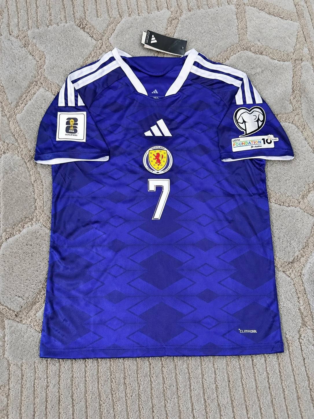 John McGinn Scotland 2026 Football Jersey