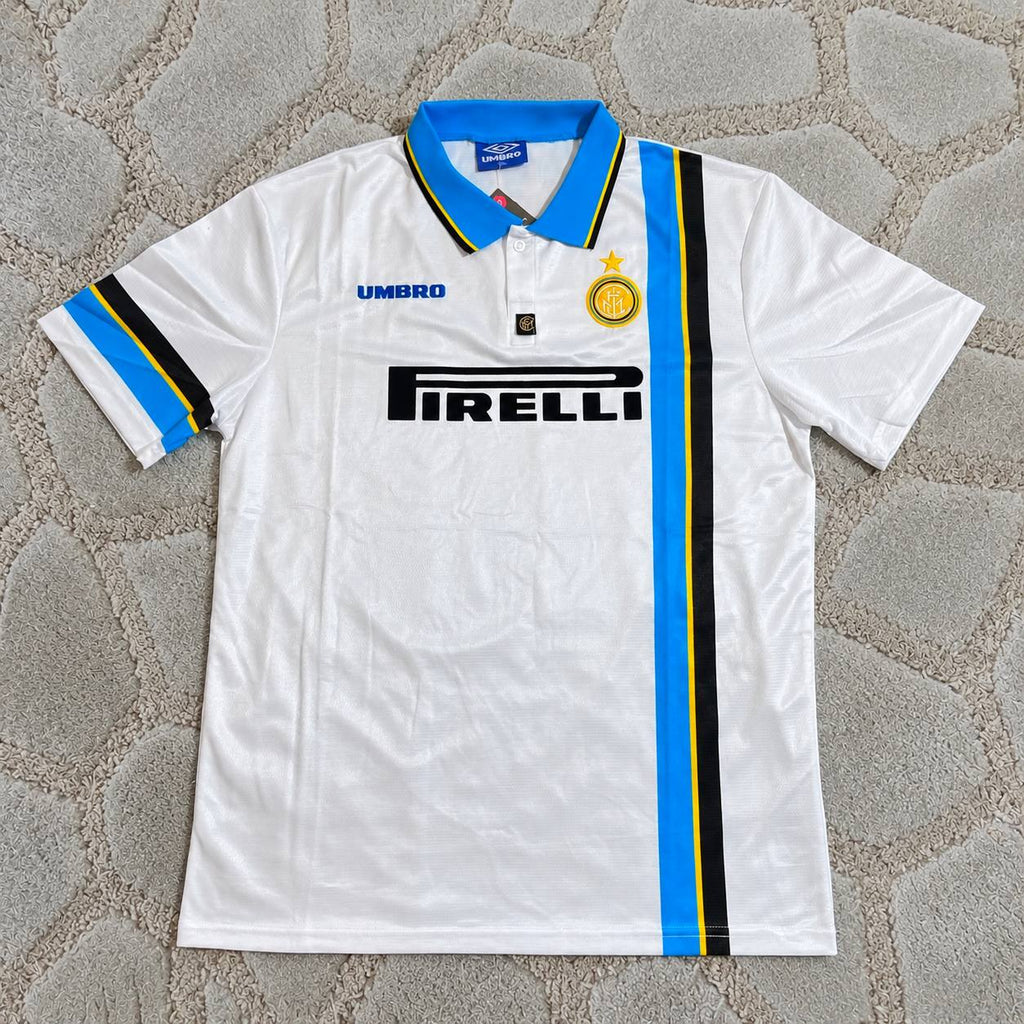 Ronaldo Nazario Inter 1997-1998 Away Retro Football Jersey