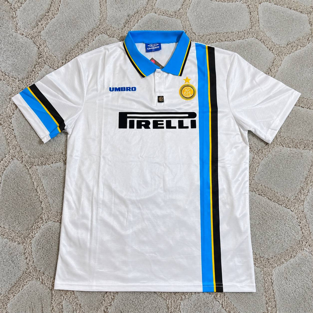Ronaldo Nazario Inter 1997-1998 Away Retro Football Jersey