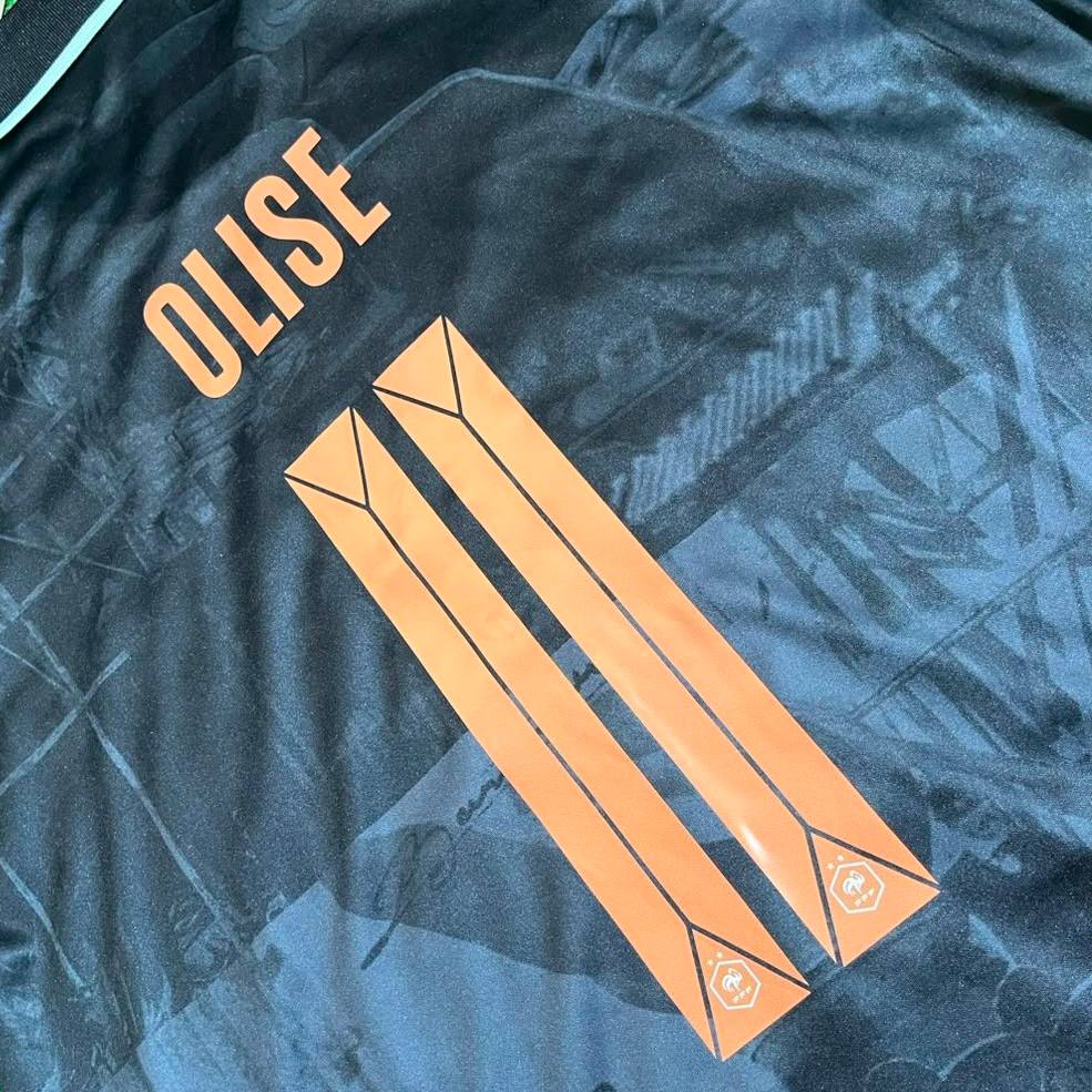 Michael Olise #11 France Black Special Edition Football Jersey Trikot Maillot