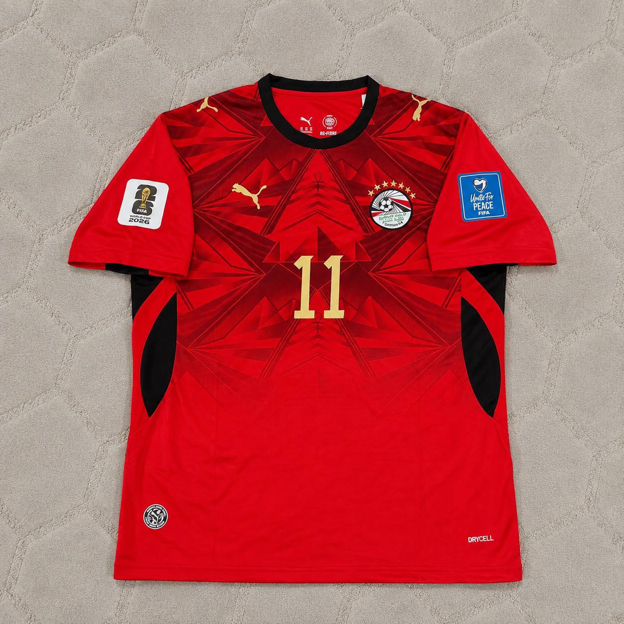 Mostafa Mohamed Zaki Abdelraouf Egypt 2026 World Cup Home Football Jersey