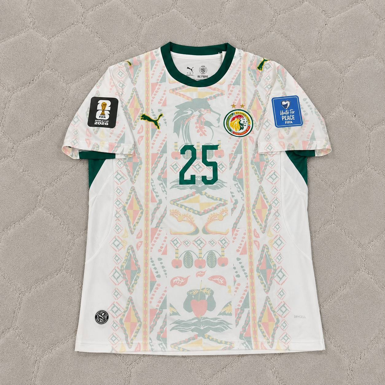 El Hadji Malick Diouf Senegal World Cup 2026 Home Jersey Trikot Maillot