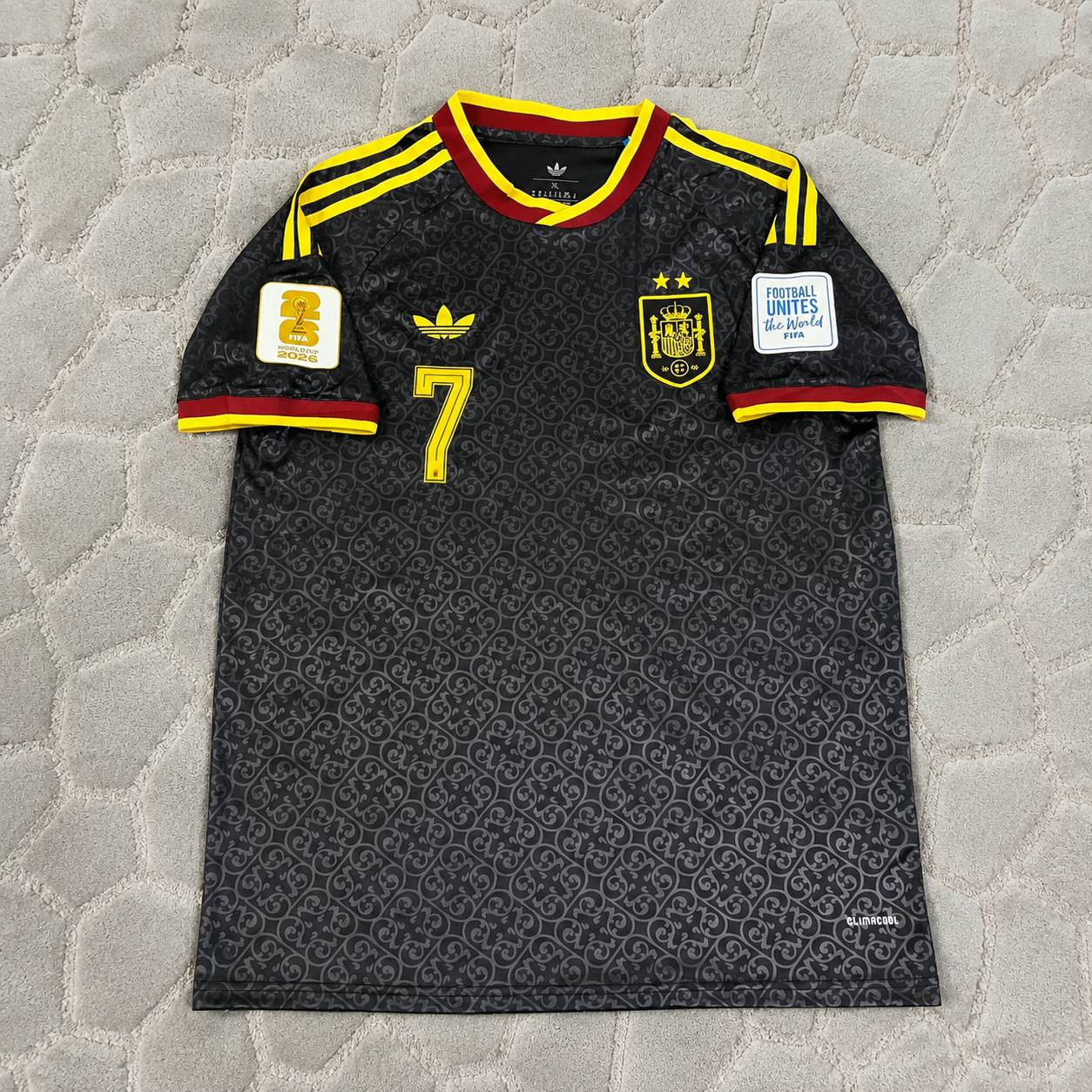 Ferrán Torres #7 Spain Two Star 2026 World Cup Champions Jersey Trikot Maillot